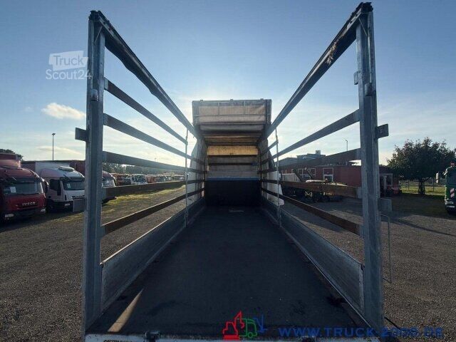 Planbil med presenning Mercedes-Benz Atego 1224 Schiebeplane L+R Edscha MBB LBW 1,5T