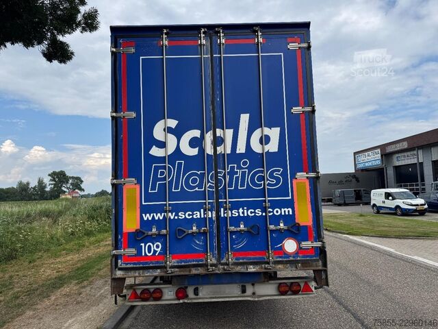 Semi surbaissé Meert Semi Curtainside / SAF / Double Tires
