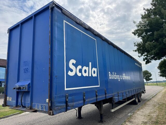 Semi surbaissé Meert Semi Curtainside / SAF / Double Tires