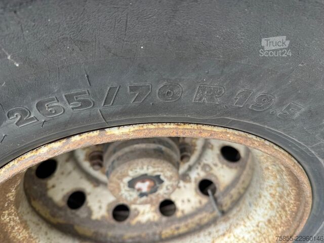 Semi surbaissé Meert Semi Curtainside / SAF / Double Tires