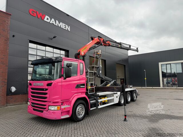 Système de bras à crochet Scania G410 8x4 Haaksysteem / kraan Euro 6 Retarder