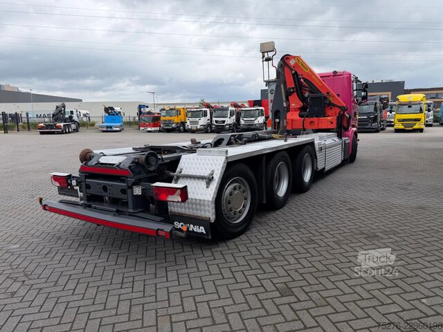 Système de bras à crochet Scania G410 8x4 Haaksysteem / kraan Euro 6 Retarder