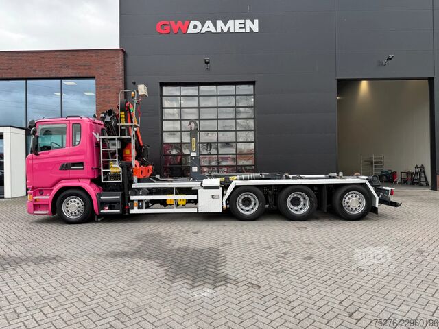 Système de bras à crochet Scania G410 8x4 Haaksysteem / kraan Euro 6 Retarder