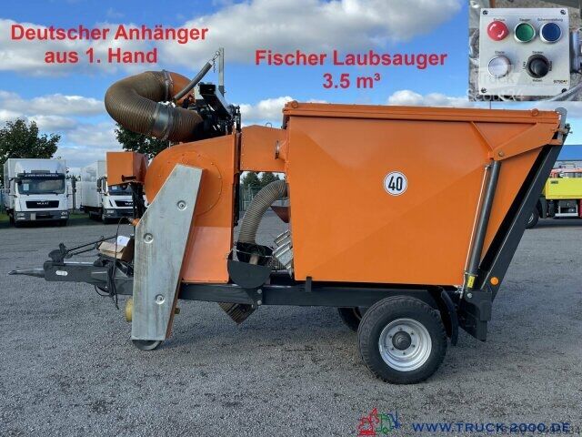 Fischer Laubsauger F683 3.5 m³ hydr. Saugarm