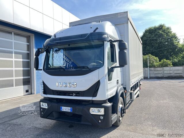 φορτηγό πλατφόρμα με μουσαμά Iveco Eurocargo 150-250