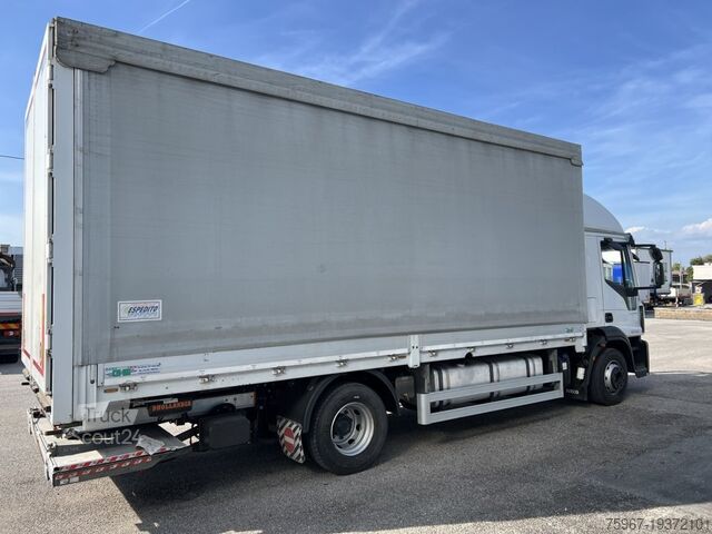 φορτηγό πλατφόρμα με μουσαμά Iveco Eurocargo 150-250