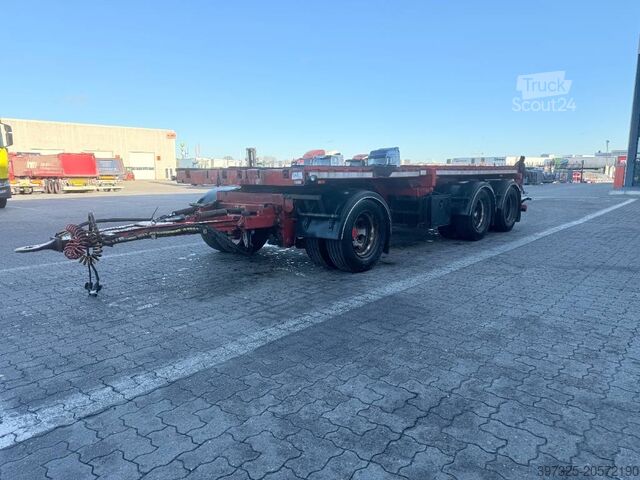 Transport av containere CMT Transfer trailer / Abrollanhänger /