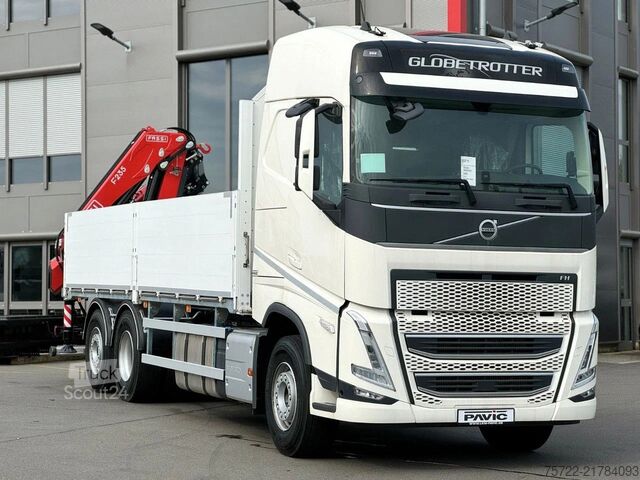 Lastplattform Volvo FH 460 6x2 Baustoff-Pritsche Palfinger/Fassi m...