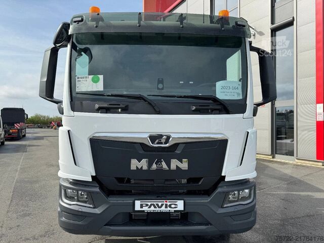 Трехсторонний опрокидыватель MAN TGM 18.320 4x2 BB 3-Seiten Krankipper Palfinger