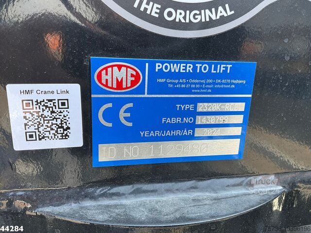 Systém hákového ramena DAF FAN XD 450 Euro 6 HMF 23 Tonmeter laadkraan