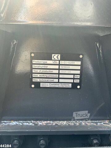 Systém hákového ramena DAF FAN XD 450 Euro 6 HMF 23 Tonmeter laadkraan