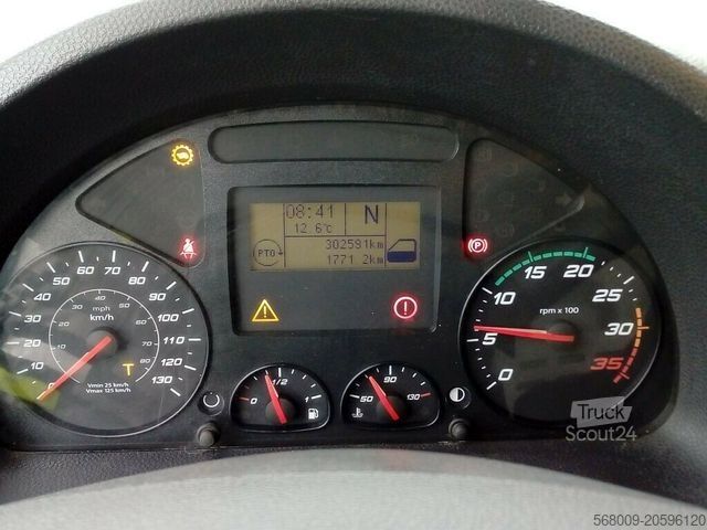 Tenteli düz yataklı kamyon IVECO 150E28,LBW,Euro-5