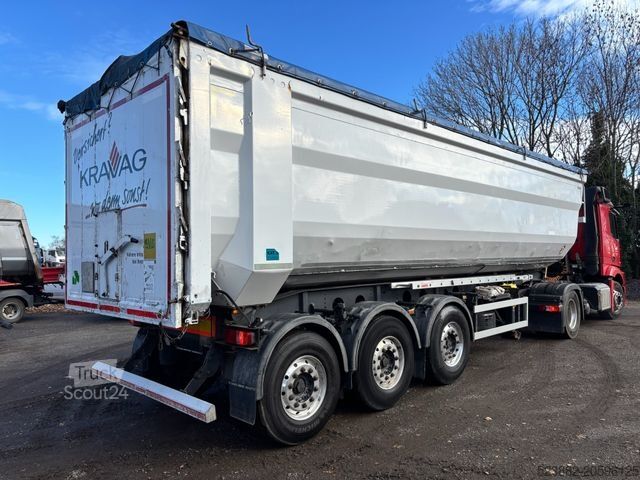 Tippsemitrailer KEMPF SKM 39/3 SR 48 cbm*Stahl*SCHLAMMDICHT*ALCOA*Lift