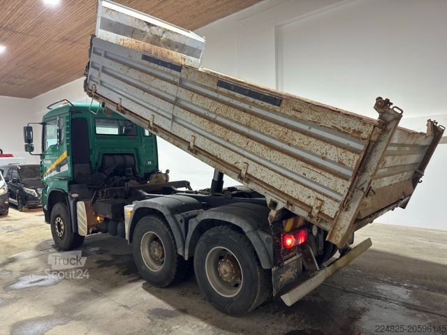 Camión volquete trilateral MAN TGA 33.413 FDK DREISEITENKIPPER BLATT SCHALTER
