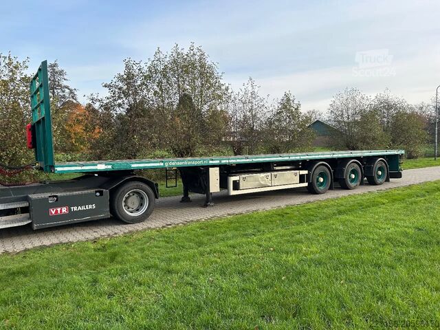 Platform trailer Nooteboom | OVB 42-03-VB | 8 mtr EXTENSION | 3x StEERING ...