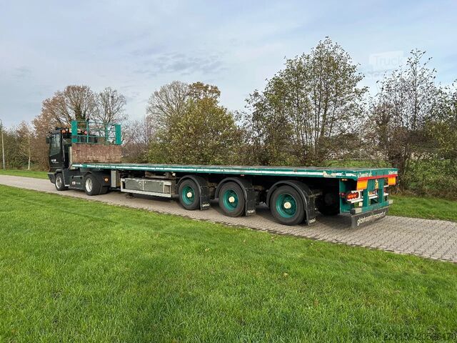 Remorque à plate-forme Nooteboom | OVB 42-03-VB | 8 mtr EXTENSION | 3x StEERING ...