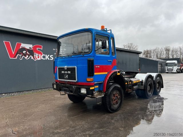 Camion poids lourd MAN 33.361 DFT 6x4 Hydraulik Oldtimer