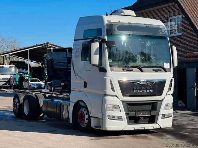 Vrachtwagenchassis MAN TGX 26.480 6x2 Lenk/Lift Getriebe Defekt!!