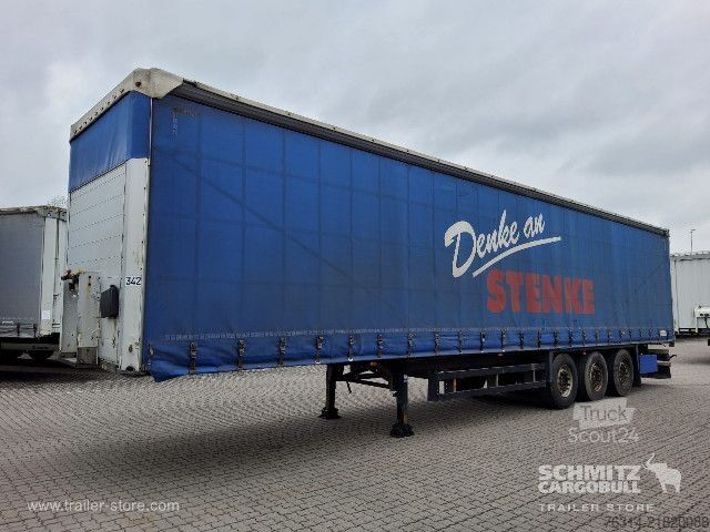 مقطورة نصفية مفتوحة مع قماش مشمع Schmitz Cargobull Curtainsider Standard Getränke