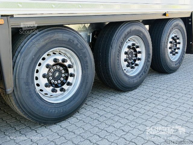 شبه مقطورة مبردة Schmitz Cargobull Tiefkühler Standard Doppelstock Trennwand