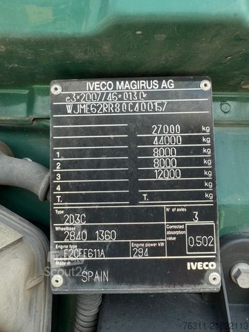 Tipbil IVECO AD260SX40 /P 6x2 Meiler Absetzkipper