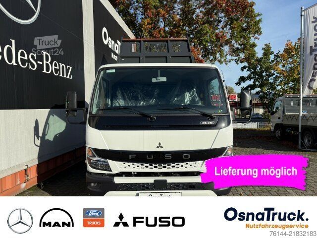 Самосвал-фургон FUSO 3C15 Hinterkipper+Box Klima,AHK 3,5t,Diff.-Sp.
