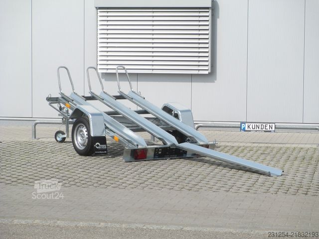Rimorchio per moto BLYSS Moto III Motorradanhänger 210x122cm 750kgGG