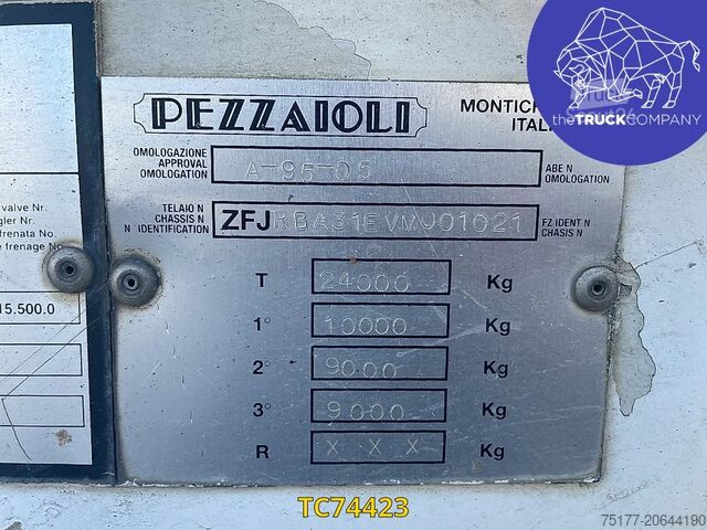 Galvijų vežimas Pezzaioli DOUBLE ETAGES