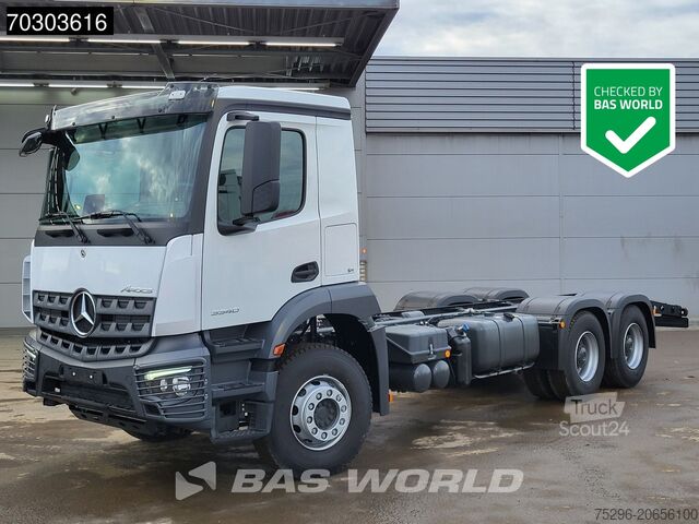 Alváz vezetőfülkével Mercedes Arocs 3340 6X4 NEW! Euro 5 Full Steel Big Axle