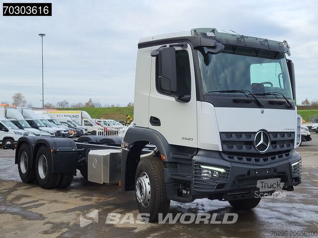 Alváz vezetőfülkével Mercedes Arocs 3340 6X4 NEW! Euro 5 Full Steel Big Axle