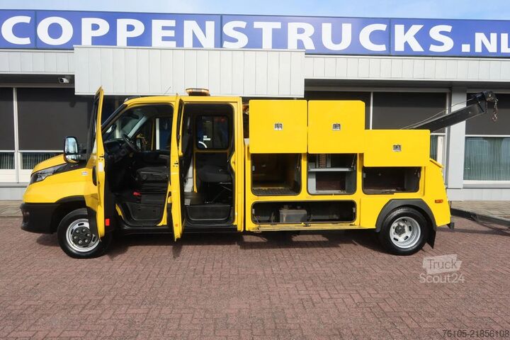 Automašīnu pārvadātājs furgons Iveco Daily 50 C 16 Recovery truck, bergingswagen, af...