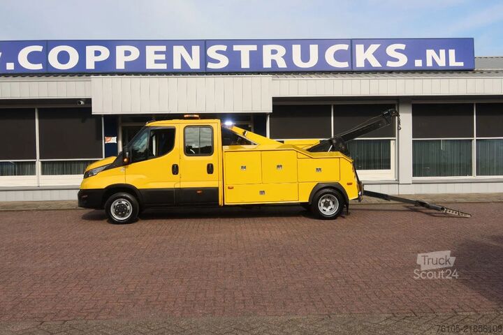 Automašīnu pārvadātājs furgons Iveco Daily 50 C 16 Recovery truck, bergingswagen, af...