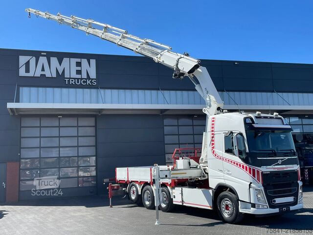 Vrachtwagen met kraan Volvo FH 540 8x4 HIAB 554E-9 HIPRO