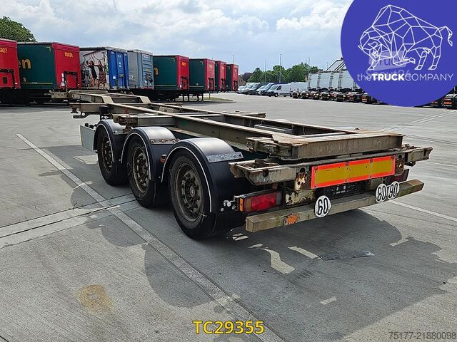 Transport af containere Schmitz Cargobull