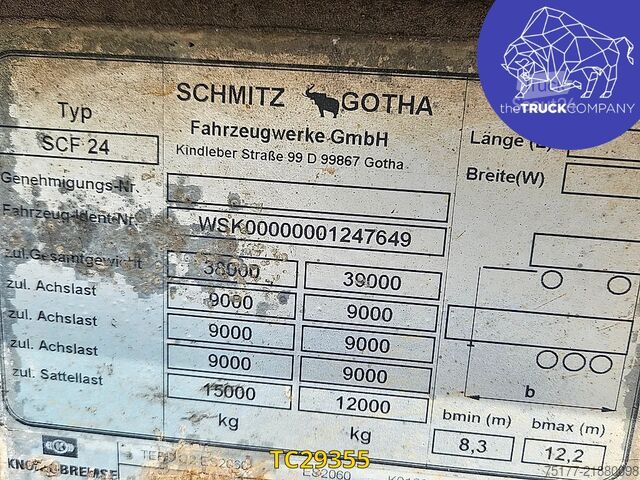 Transport af containere Schmitz Cargobull