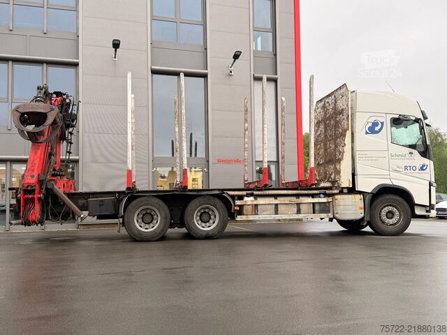 Puutavaran kuljettaja Volvo FH 540 6x4 Kurzholz EPSILON Q150Z