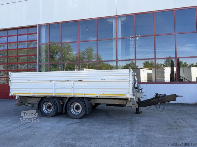 Veicolo commerciale  18 t  18 t Tandemkipper- Tieflader, Aufsatzbordwände