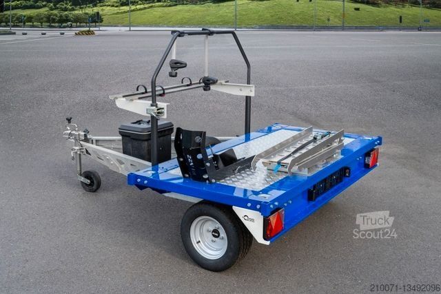 Motorcykeltrailer BLYSS Motorradanhänger  200x100cm 750kg zGG