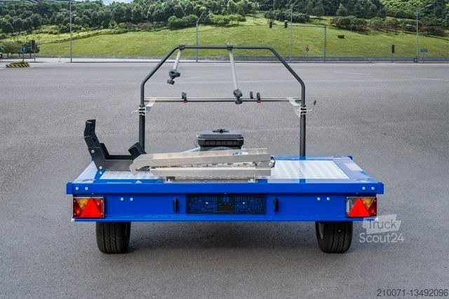 Motorcykeltrailer BLYSS Motorradanhänger  200x100cm 750kg zGG