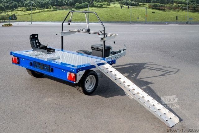 Motorcykeltrailer BLYSS Motorradanhänger  200x100cm 750kg zGG
