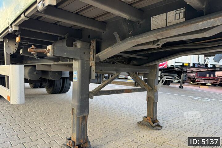 Bâches coulissantes Pacton TBD.2 / DHOLLANDIA 2500kg / Steering axle