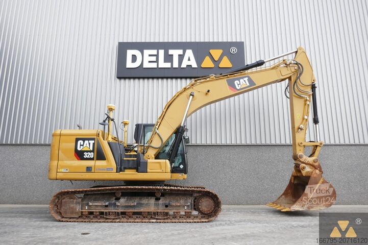 Kāpurķēžu ekskavators Caterpillar 320