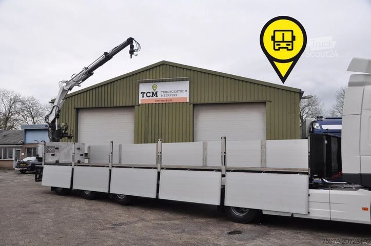 Laadplatform KWB 2018 + JKB 12R/62-2 KRAAN / ALU BORDEN / 2x STU...