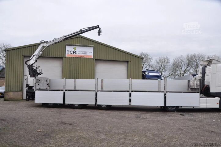 Laadplatform KWB 2018 + JKB 12R/62-2 KRAAN / ALU BORDEN / 2x STU...