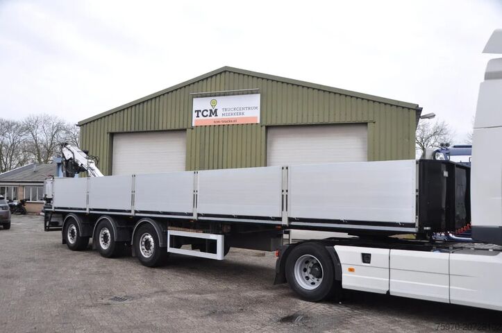 Laadplatform KWB 2018 + JKB 12R/62-2 KRAAN / ALU BORDEN / 2x STU...