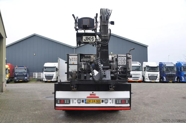 Laadplatform KWB 2018 + JKB 12R/62-2 KRAAN / ALU BORDEN / 2x STU...