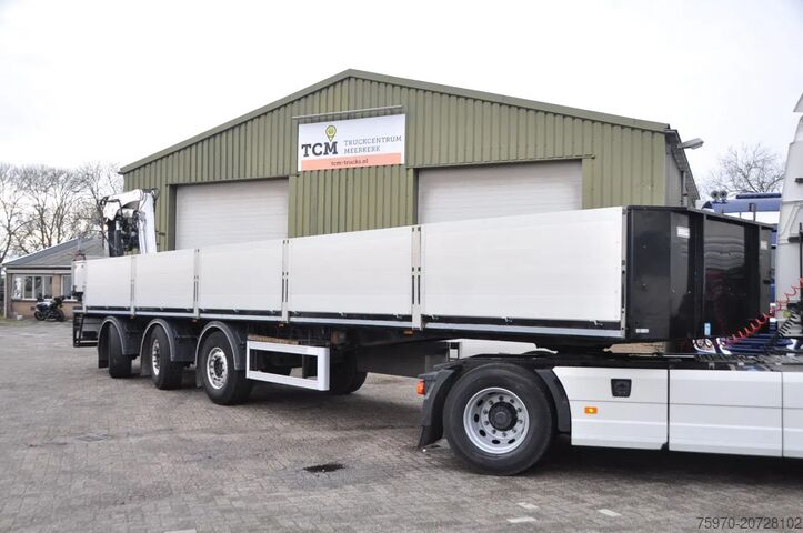 Laadplatform KWB 2018 + JKB 12R/62-2 KRAAN / ALU BORDEN / 2x STU...