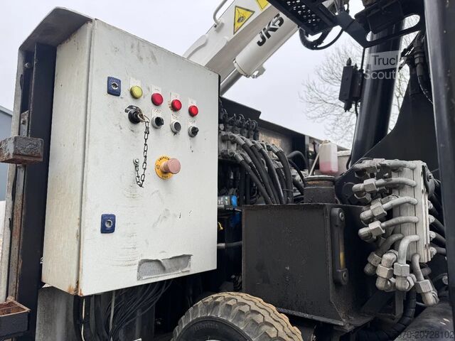 Laadplatform KWB 2018 + JKB 12R/62-2 KRAAN / ALU BORDEN / 2x STU...