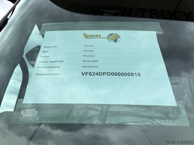 Sistem ročice s kavljem Renault Premium 370DXI + HMF 1430 K3 + 6X4 + HOOKSYTEM ...