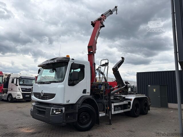 Автокран Renault Premium 370DXI + HMF 1430 K3 + 6X4 + HOOKSYTEM ...